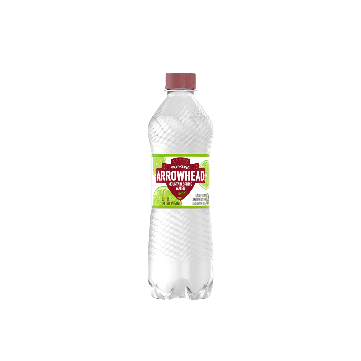 Arrowhead® Brand Sparkling 100% Mountain Spring Water - Zesty Lime Image2