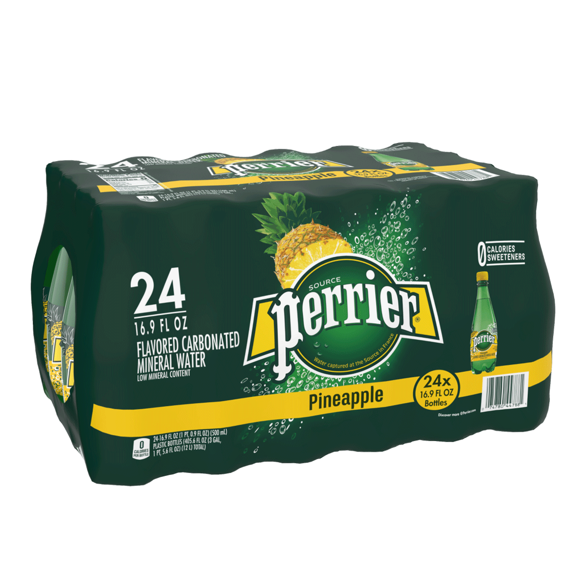 Perrier® Carbonated Mineral Water Bottles - Pineapple Image1