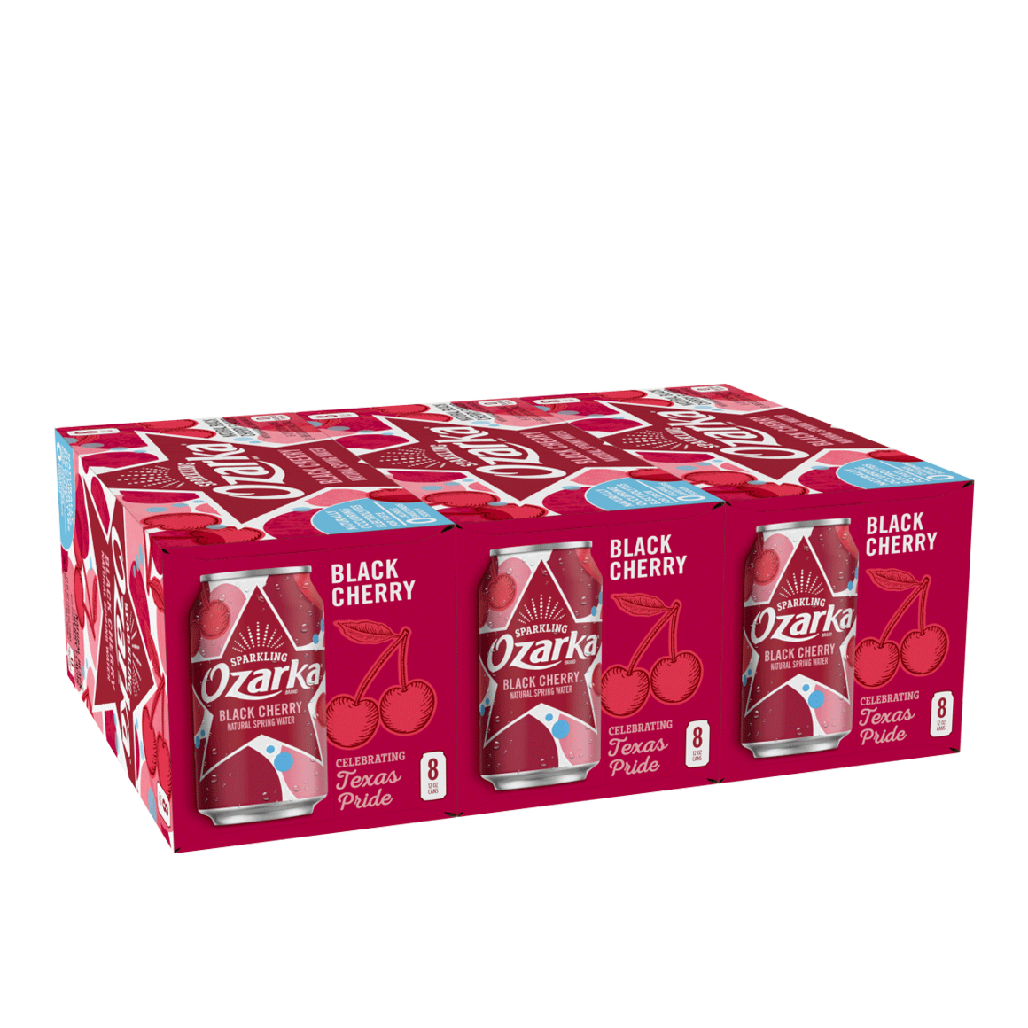 Ozarka® Black Cherry Sparkling Water Image1