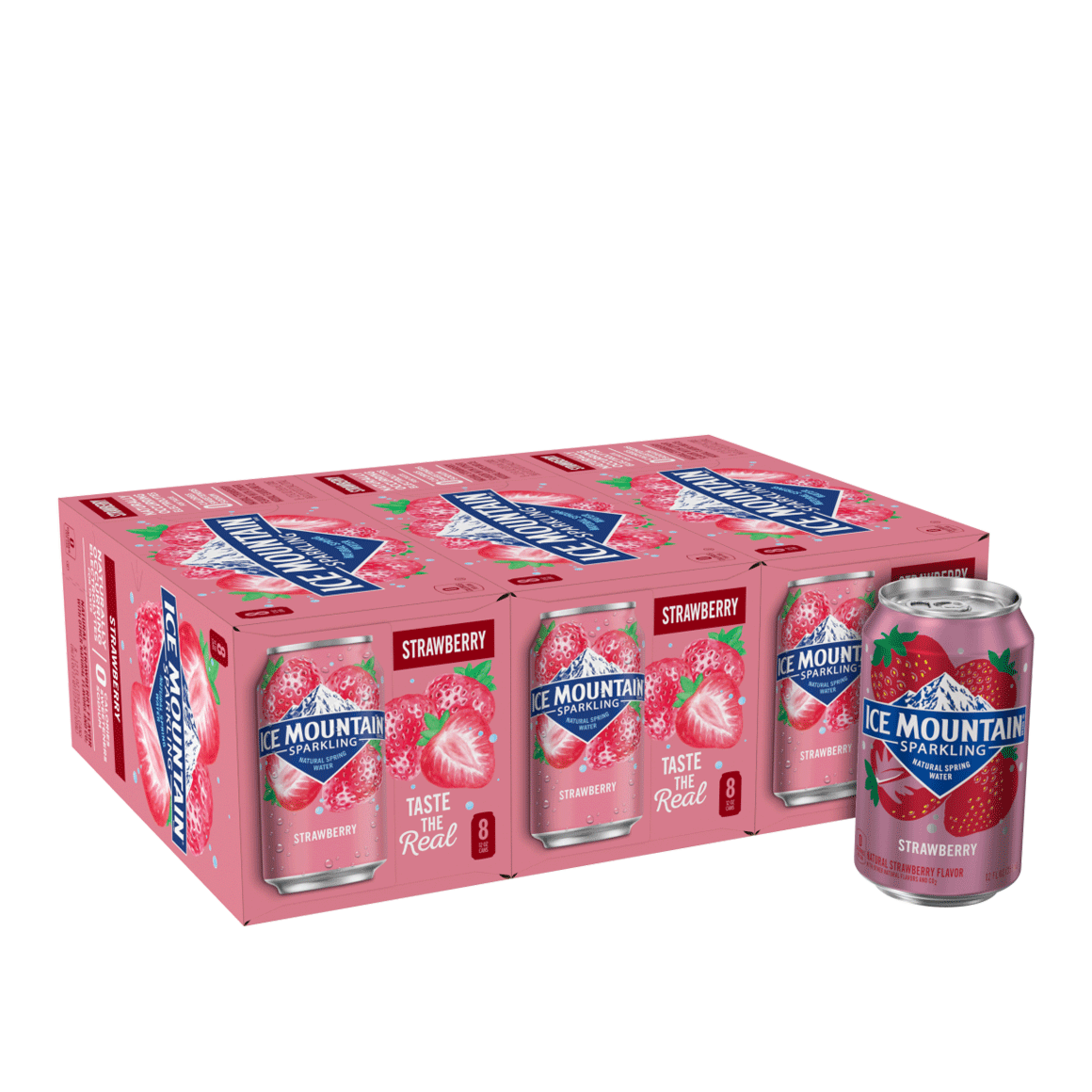 Ice Mountain® Summer Strawberry Sparkling Water