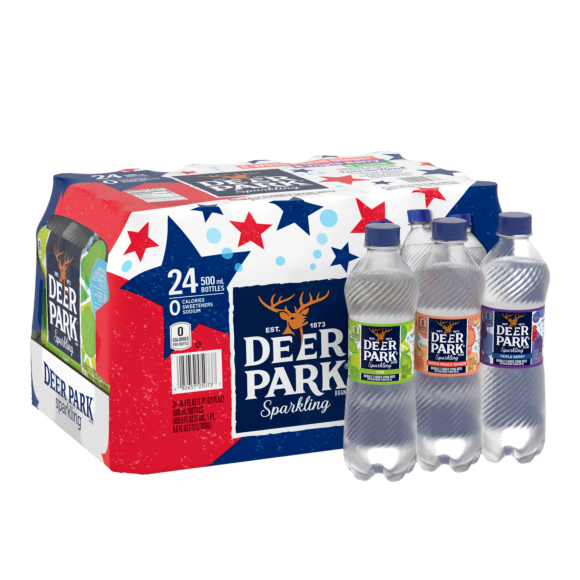 Deer Park® Flavored Sparkling Water Variety Pack 16 oz 24Pack