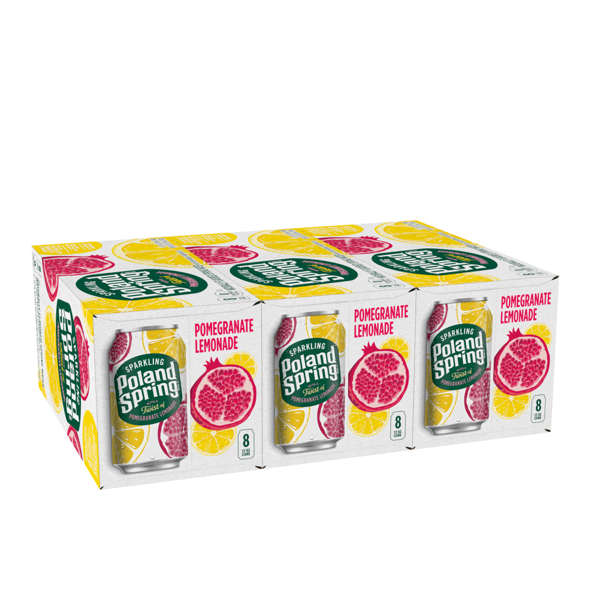 Poland Spring® Pomegranate Lemonade Sparkling Water Image1