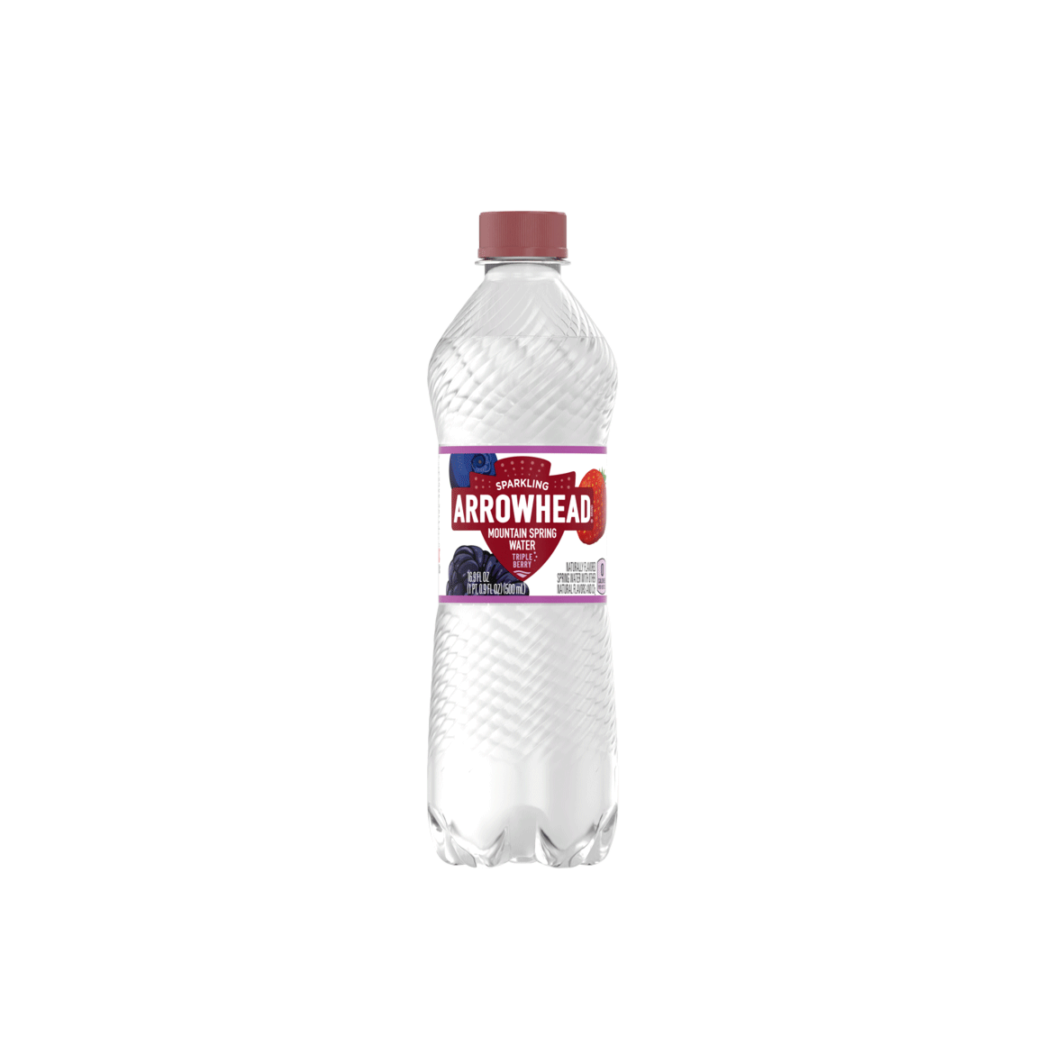 Arrowhead® Brand Sparkling 100% Mountain Spring Water - Triple Berry Image2