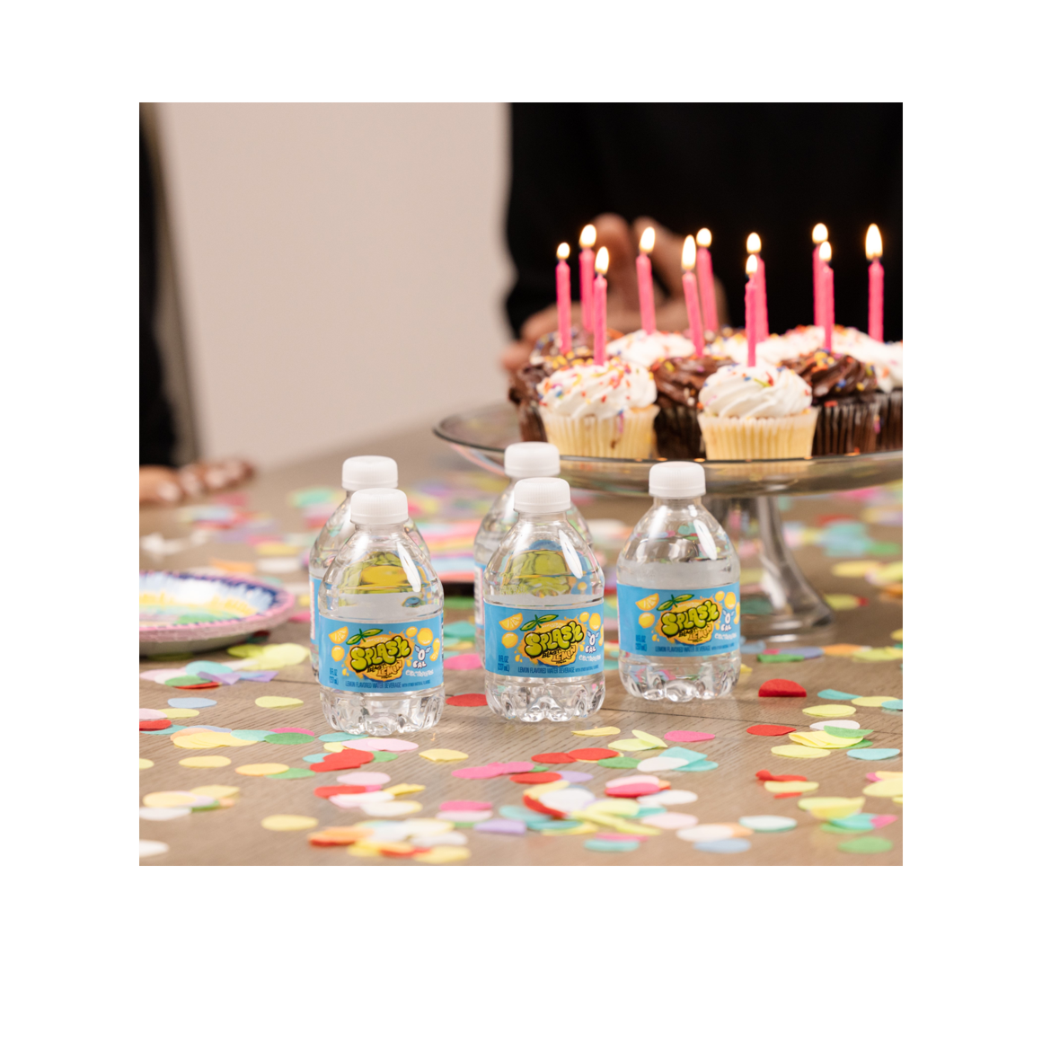Splash Blast™ Lemon Flavored Water Beverage 8 Fl Oz Plastic Bottles (24 Pack) Image3