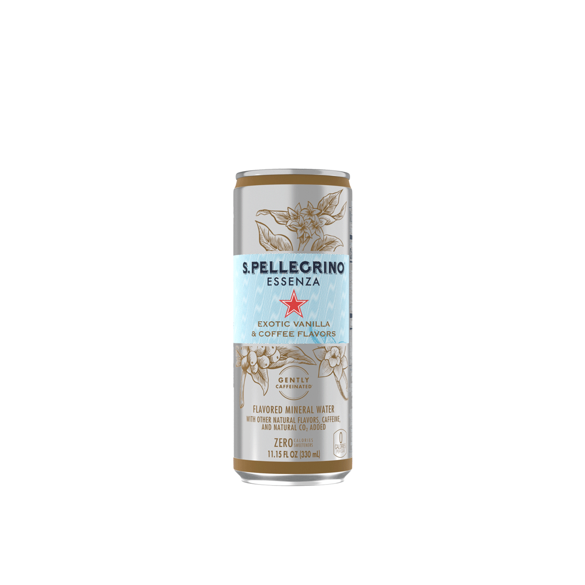 S.Pellegrino® Essenza™ Exotic Vanilla & Coffee Flavored Sparkling Mineral Water Image3