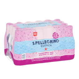S.Pellegrino® Essenza™ Dark Morello Cherry & Pomegranate Sparkling Natural Mineral Water - Plastic