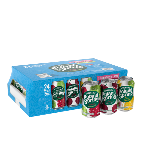 Poland Spring® Sparkling Water Flavor Variety Pack | 12 oz Cans 24-Pack ...