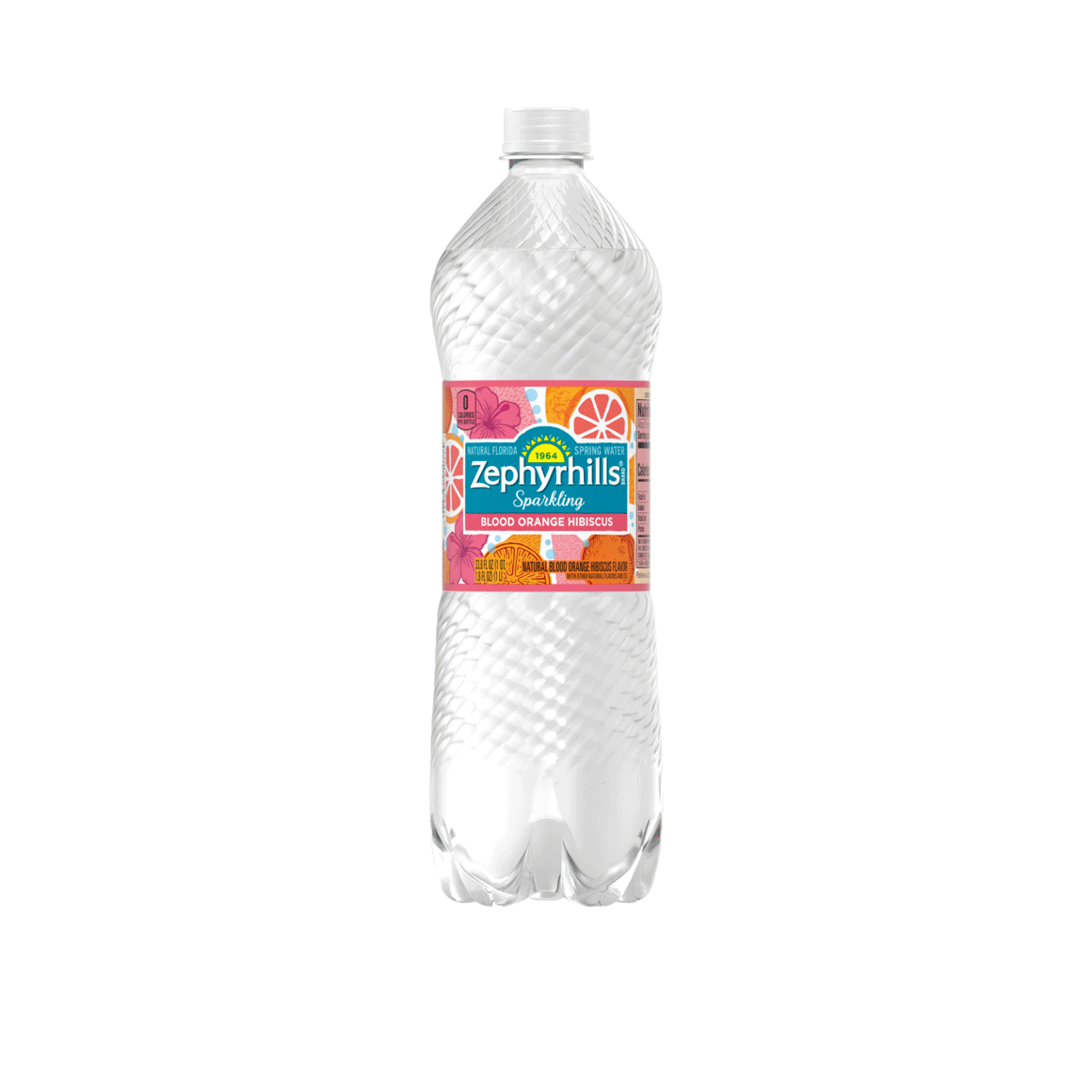 Zephyrhills® Blood Orange Hibiscus Sparkling Water Image2