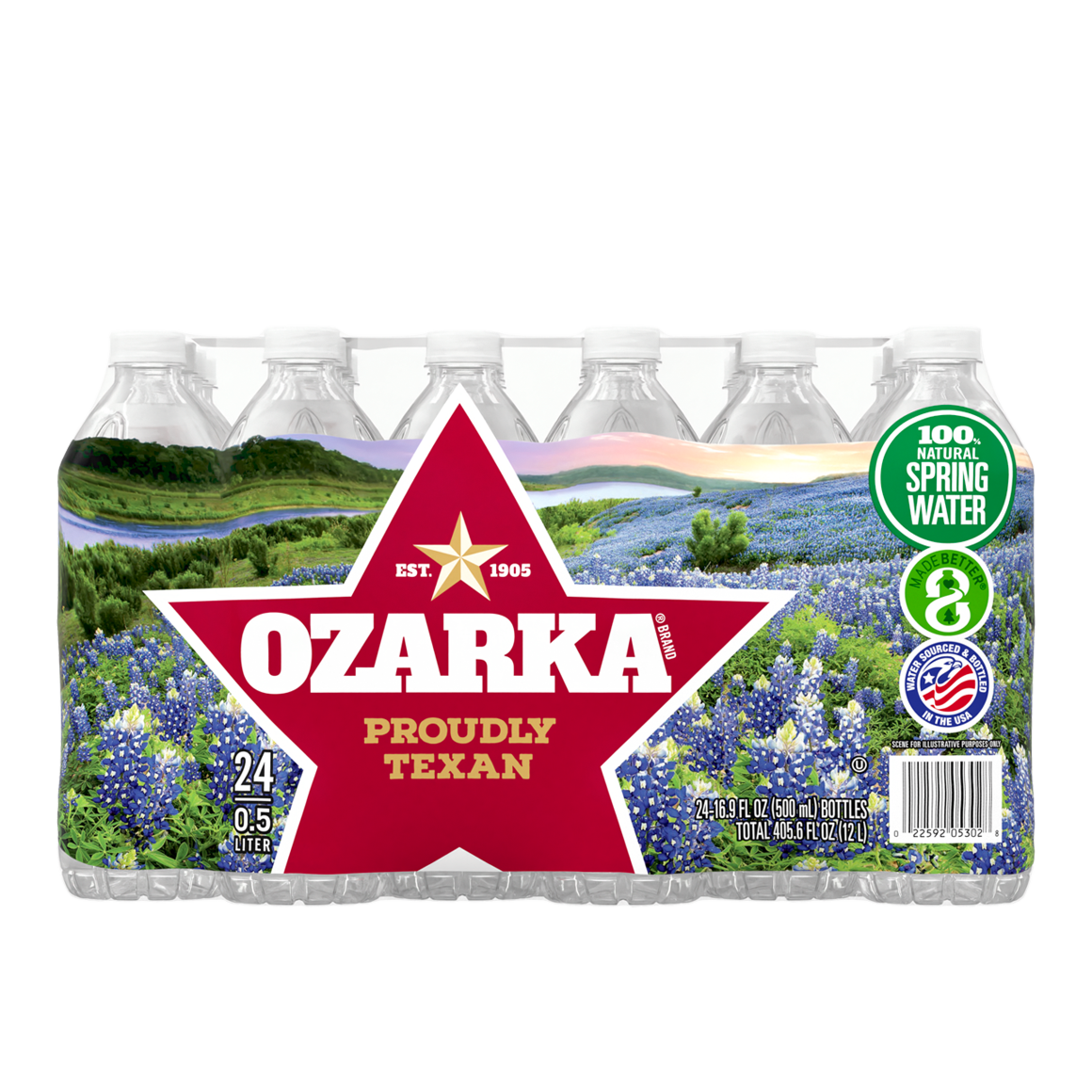 Ozarka® Brand Spring Water 100% Natural Spring Water Image2