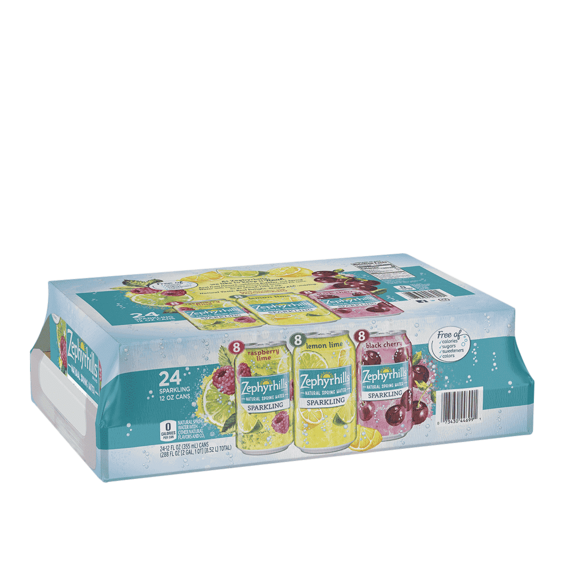 Zephyrhills® Rainbow Flavored Sparkling Water Variety Pack Image2