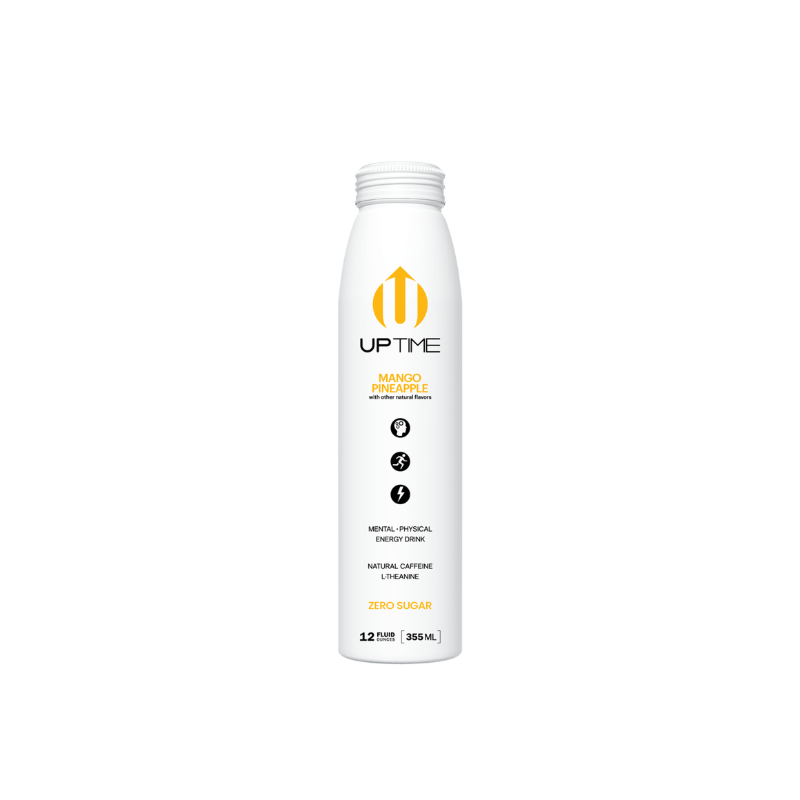 bottle of mango pineapple energy drink Image1