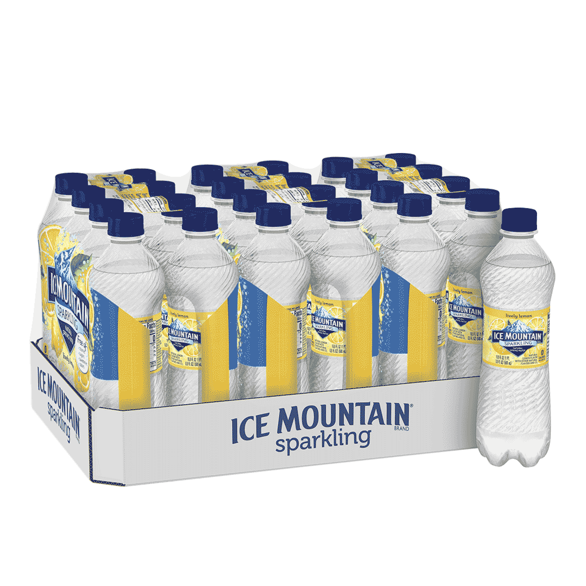 Ice Mountain® Lemon Sparkling Water 16 oz 24Pack ReadyRefresh