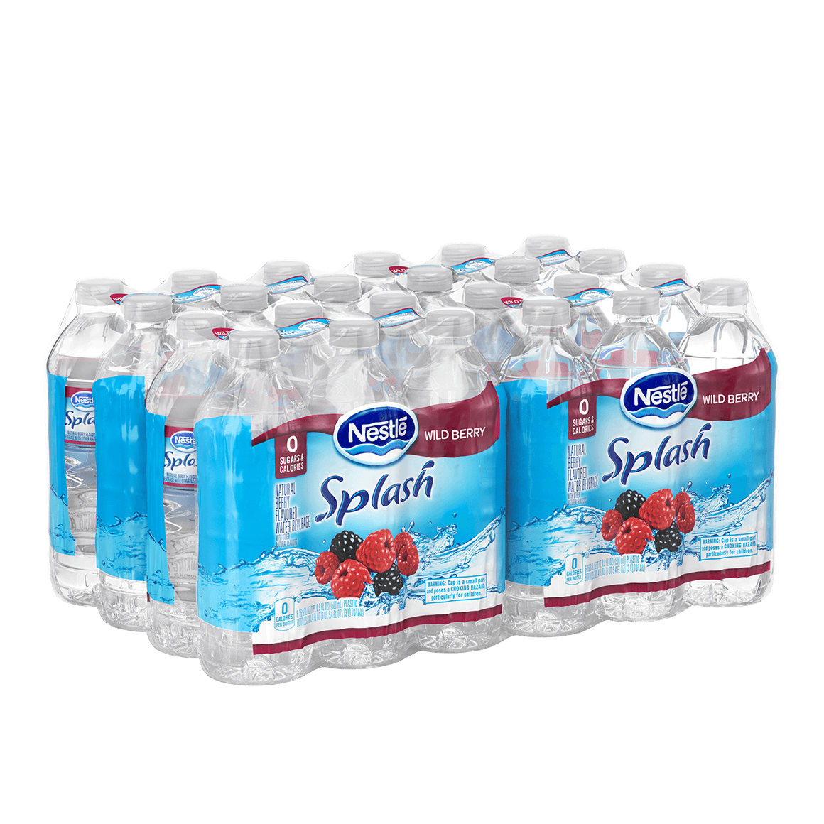 Nestle Splash Wild Berry Flavored Water - splash