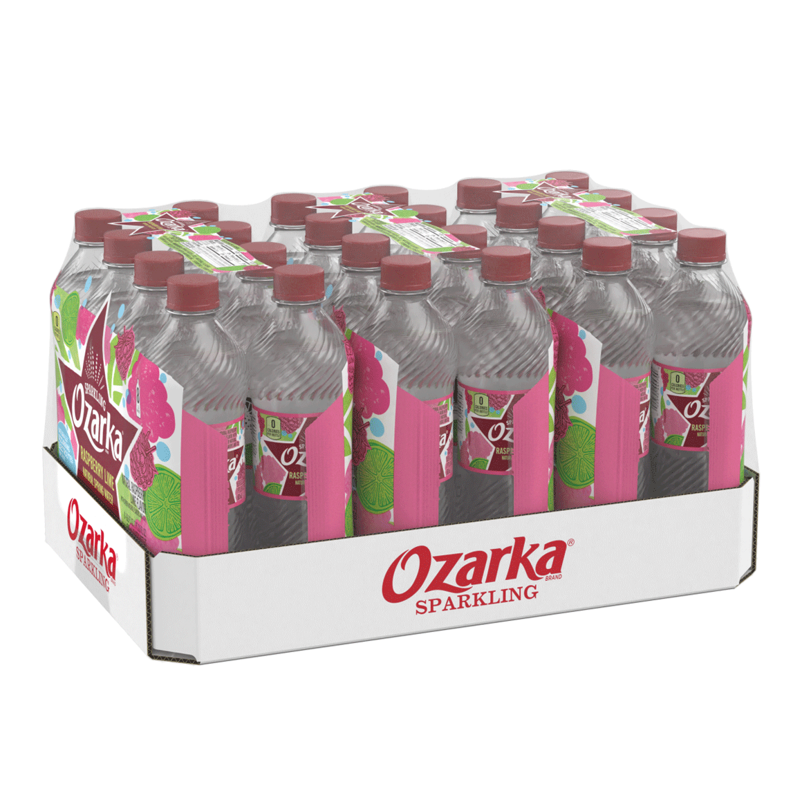 Ozarka® Raspberry Lime Sparkling Water Image1