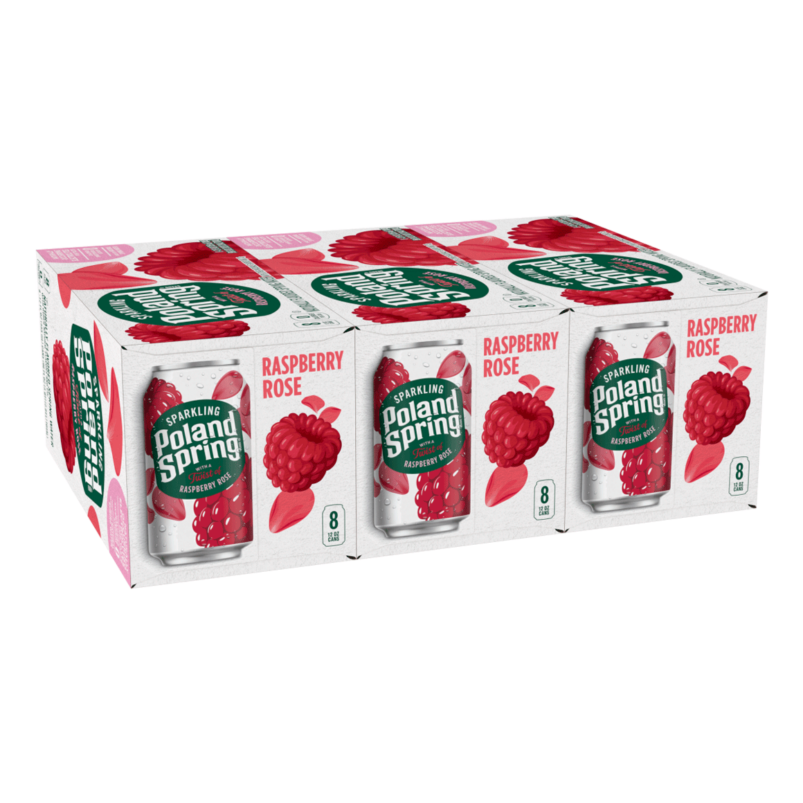 Poland Spring® Raspberry Rose Sparkling Water Image1