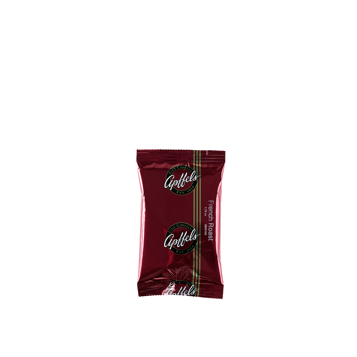 Apffels® French Roast Coffee - 1.75 oz. - Bag - Box of 42
