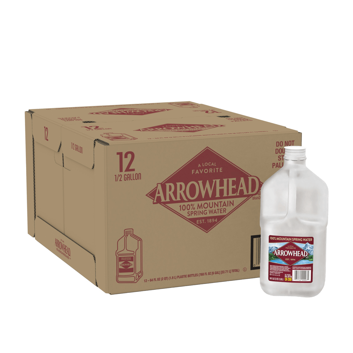 Arrowhead Spring Water 5 Gallon 12 Pack Readyrefresh