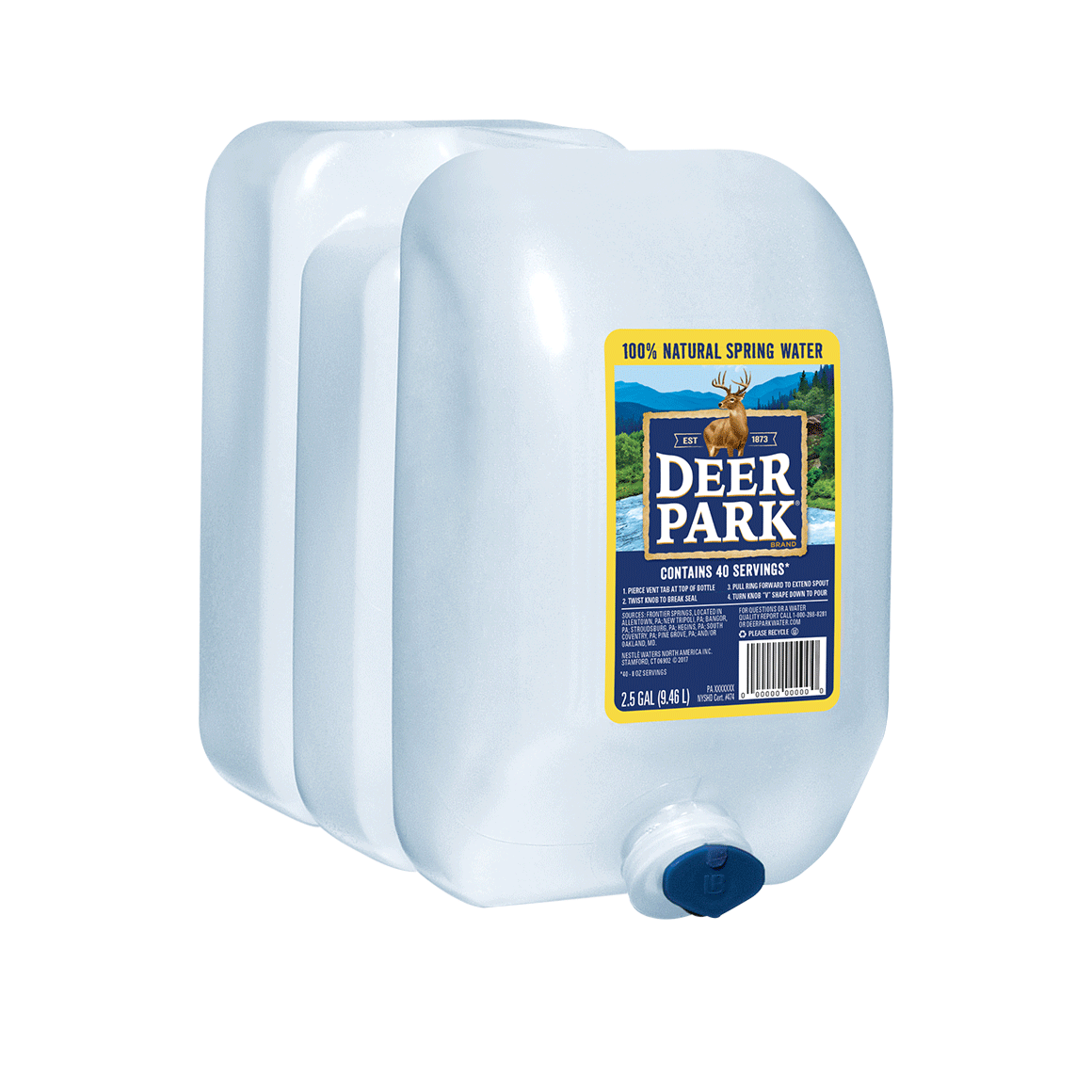 Deer Park® 100% Natural Spring Water