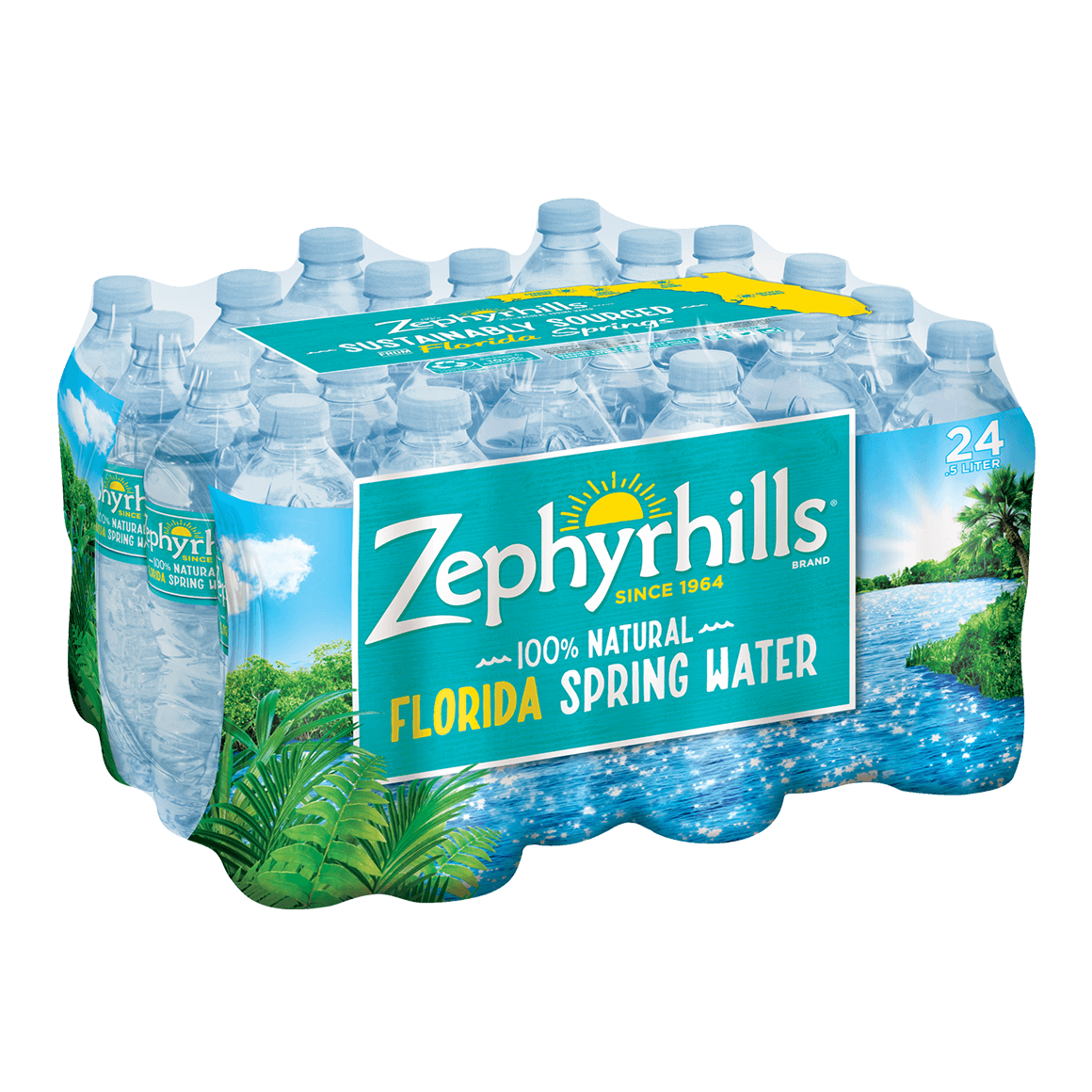 Zephyrhills® 100% Natural Spring Water