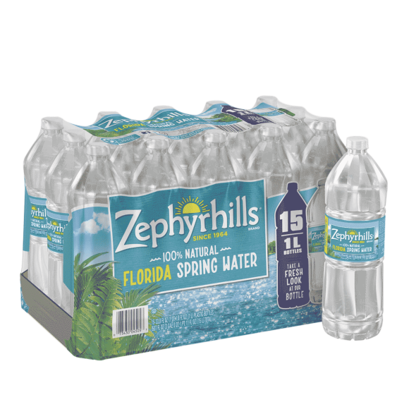 Zephyrhills® Spring Water 1 Liter 15Pack ReadyRefresh