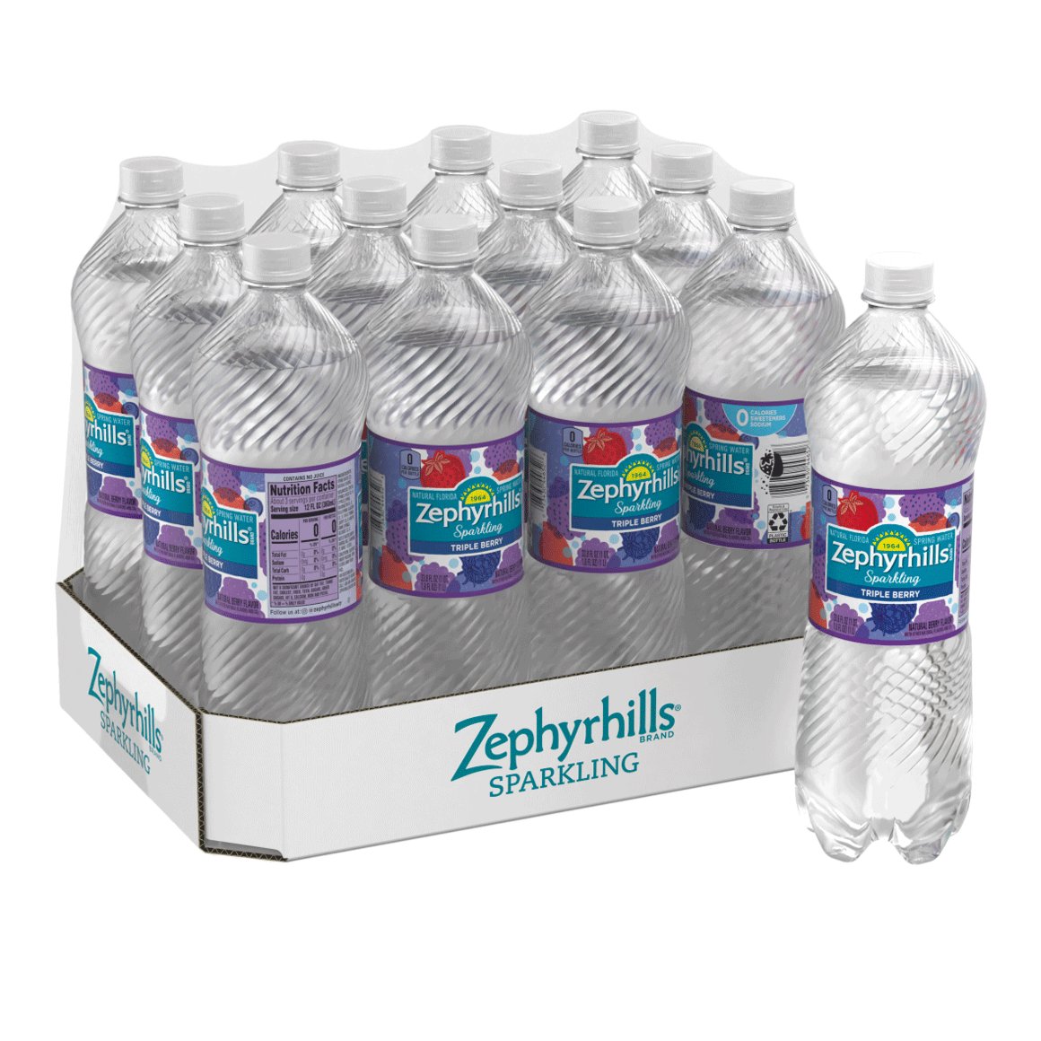 Zephyrhills® Triple Berry Sparkling Water