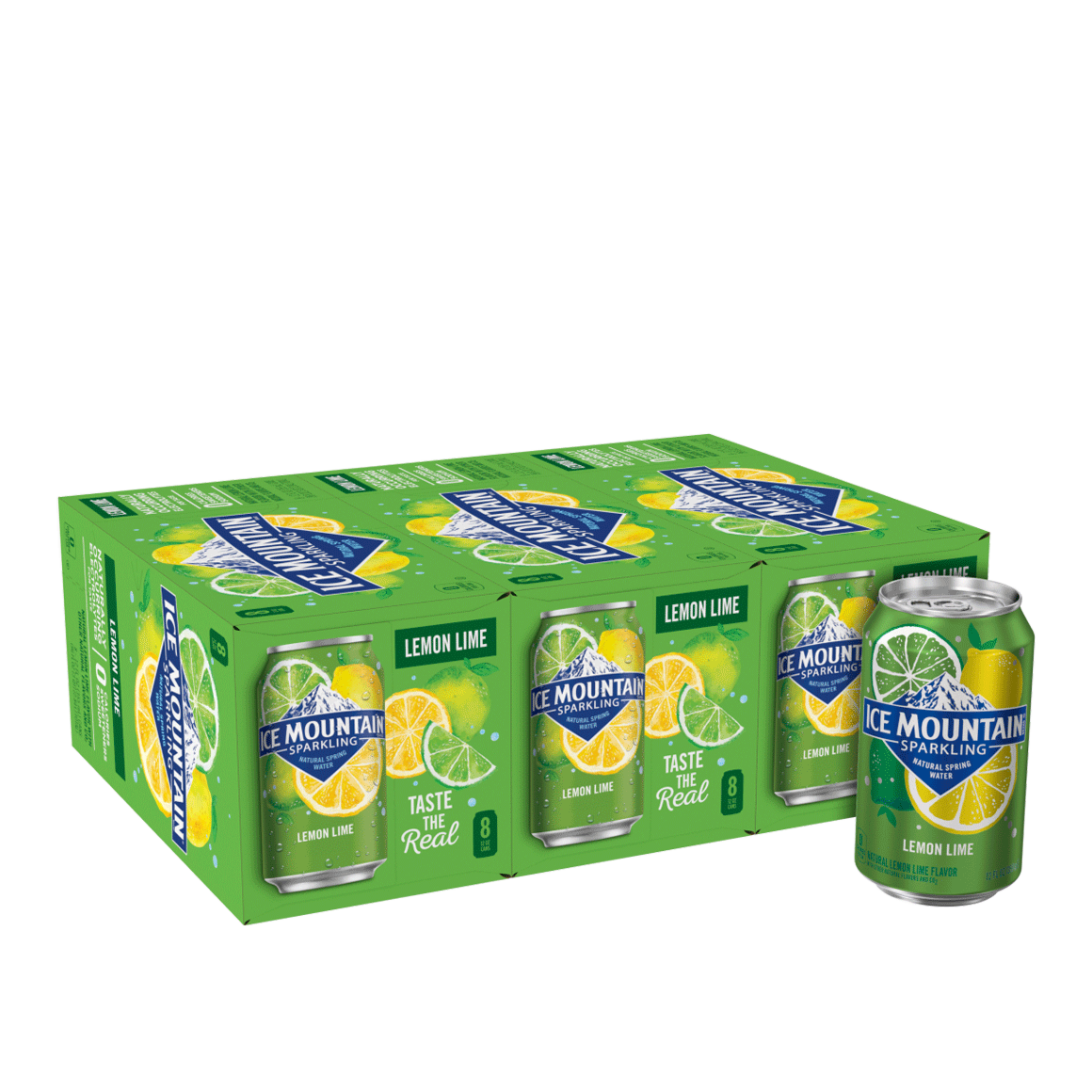 Ice Mountain® Lemon Lime Sparkling Water