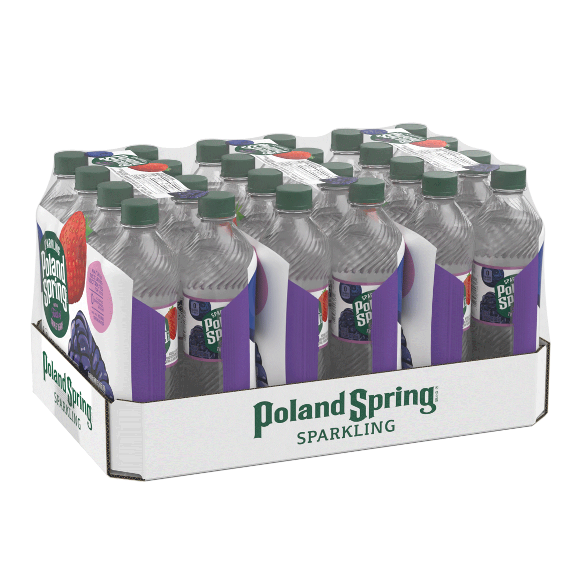 Poland Spring® Triple Berry Sparkling Water Image1