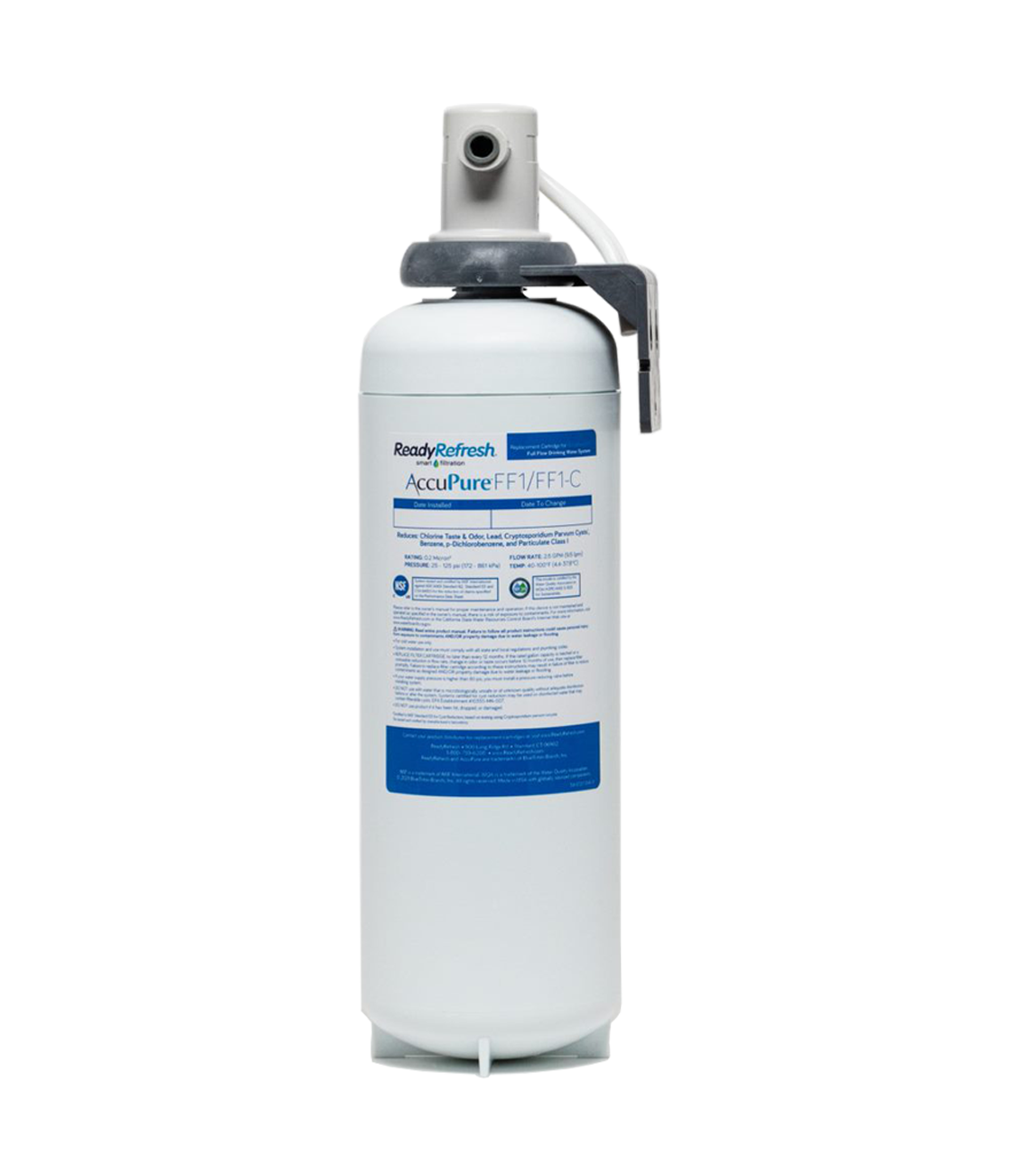 accupure full flow under the sink water filtration system