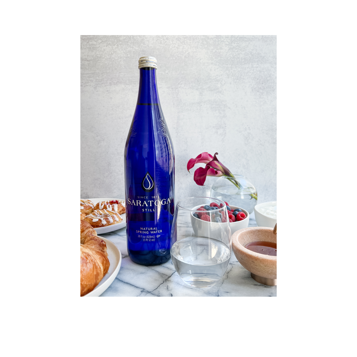 Quench Your Thirst With Saratoga Still Water (28 Oz)