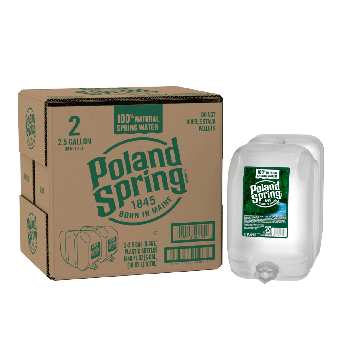 Poland Spring Bottled Water 2 5 Gallon 2 Pack Readyrefresh