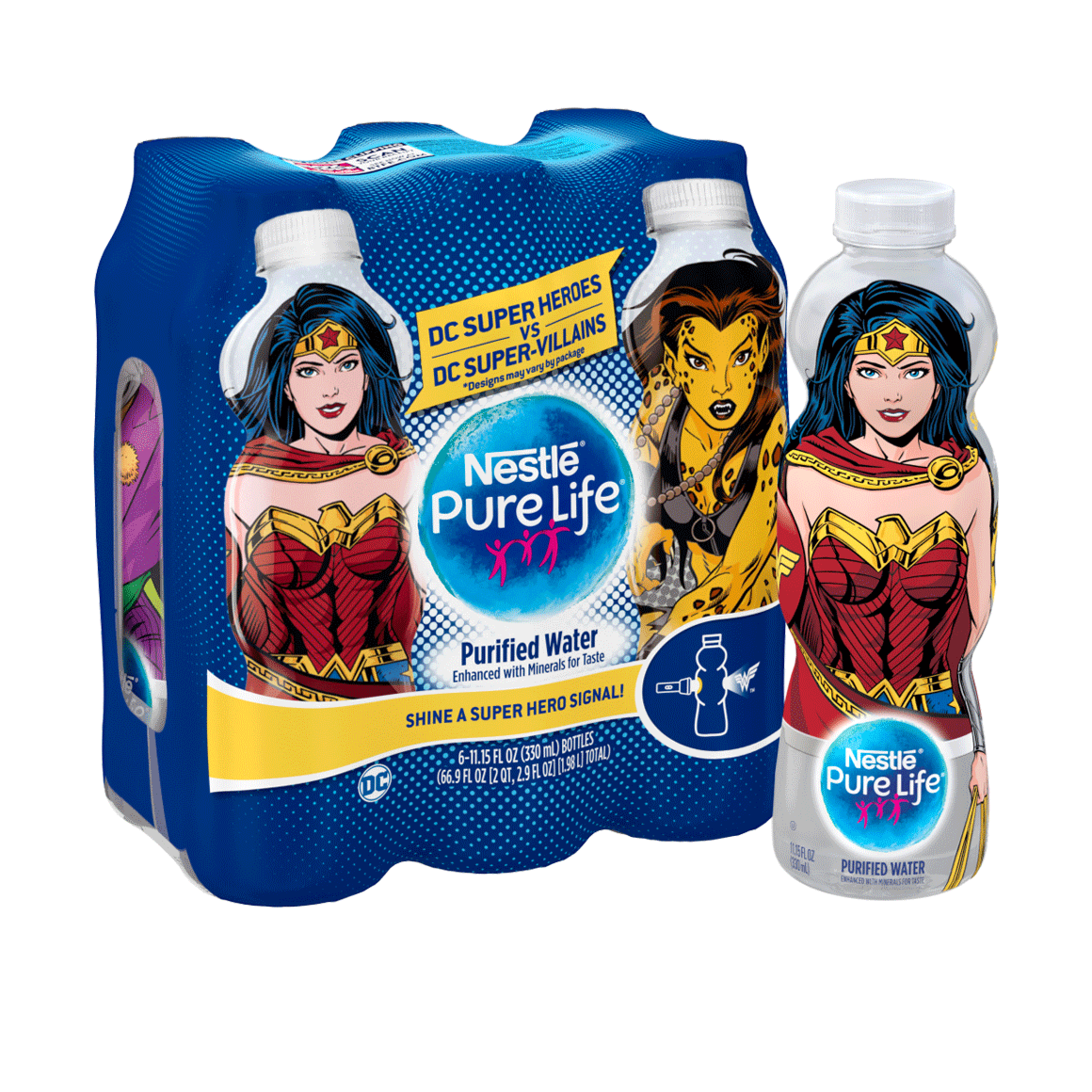 Nestlé® Pure Life® DC Comics Super Heroes