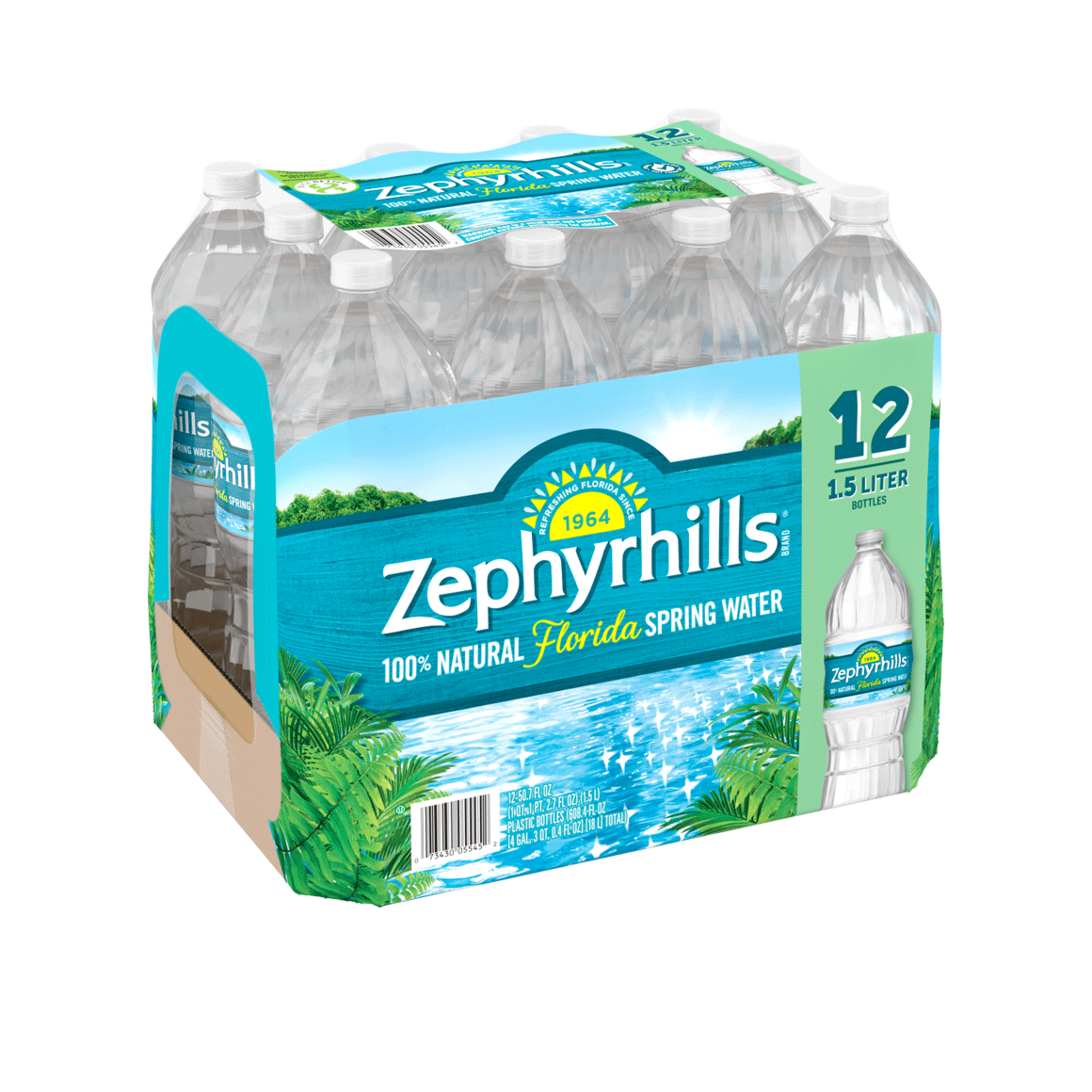 Zephyrhills Spring Water 1 5 Liter 12 Pack Readyrefresh