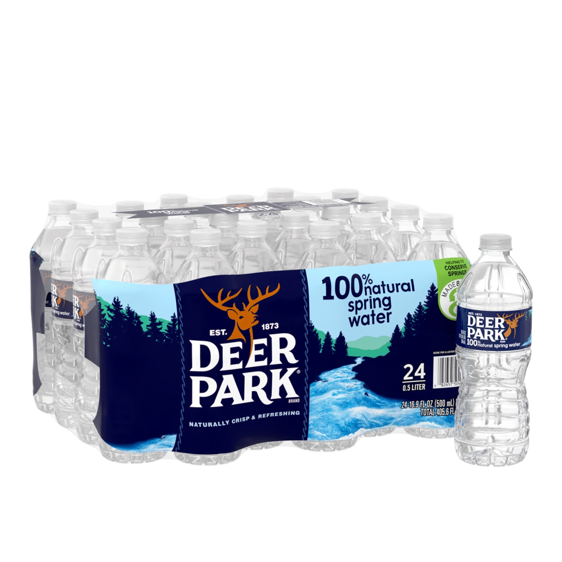 Deer Park® Spring Water | .5 Liter 24-Pack | ReadyRefresh