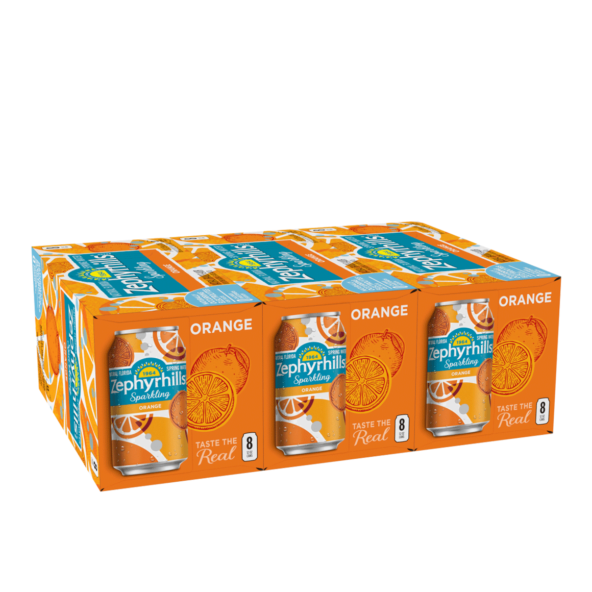 Zephyrhills® Orange Sparkling Water Image1