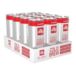 illy® Ready to Drink Coffee Cold Brew Classico 8.5 FL Oz Aluminum Cans (12 Pack)