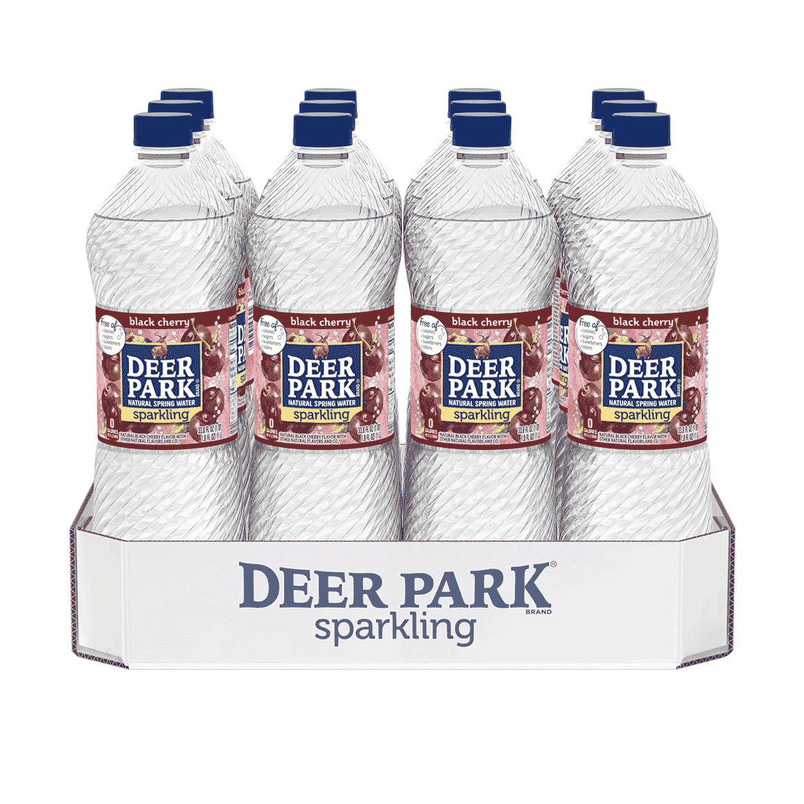 Deer Park® Cherry Sparkling Water 1 Liter 12Pack ReadyRefresh