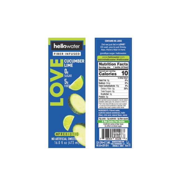 Hellowater® - Cucumber Lime Image2