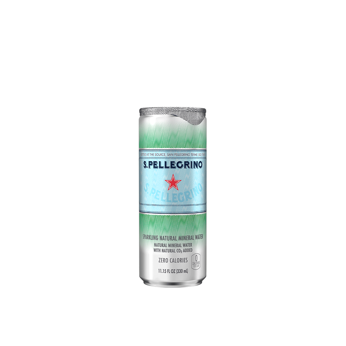 S.Pellegrino® Unflavored Sparkling Natural Mineral Water - Slim Cans Image1