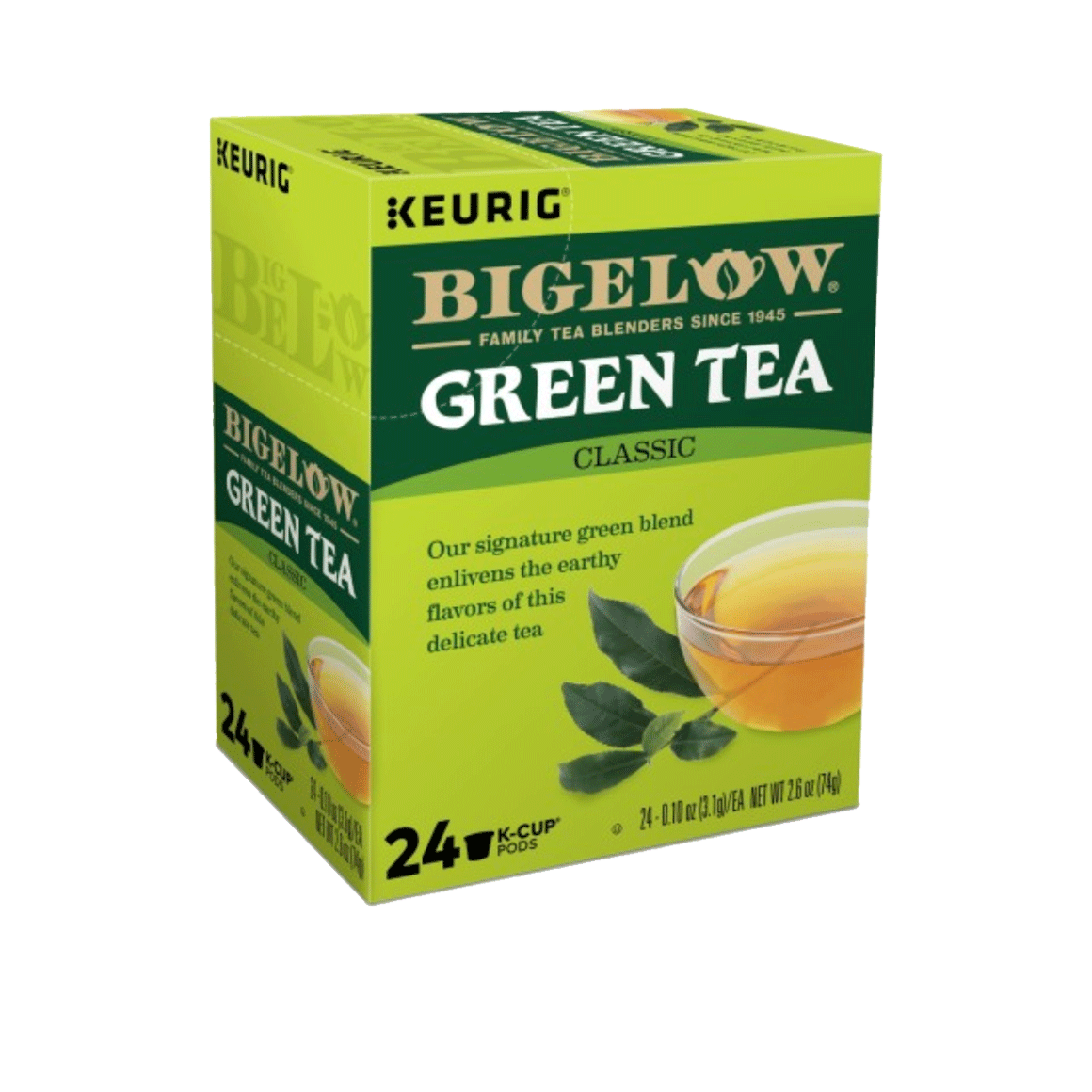 Bigelow Green Tea K Cups 24 Pack Readyrefresh