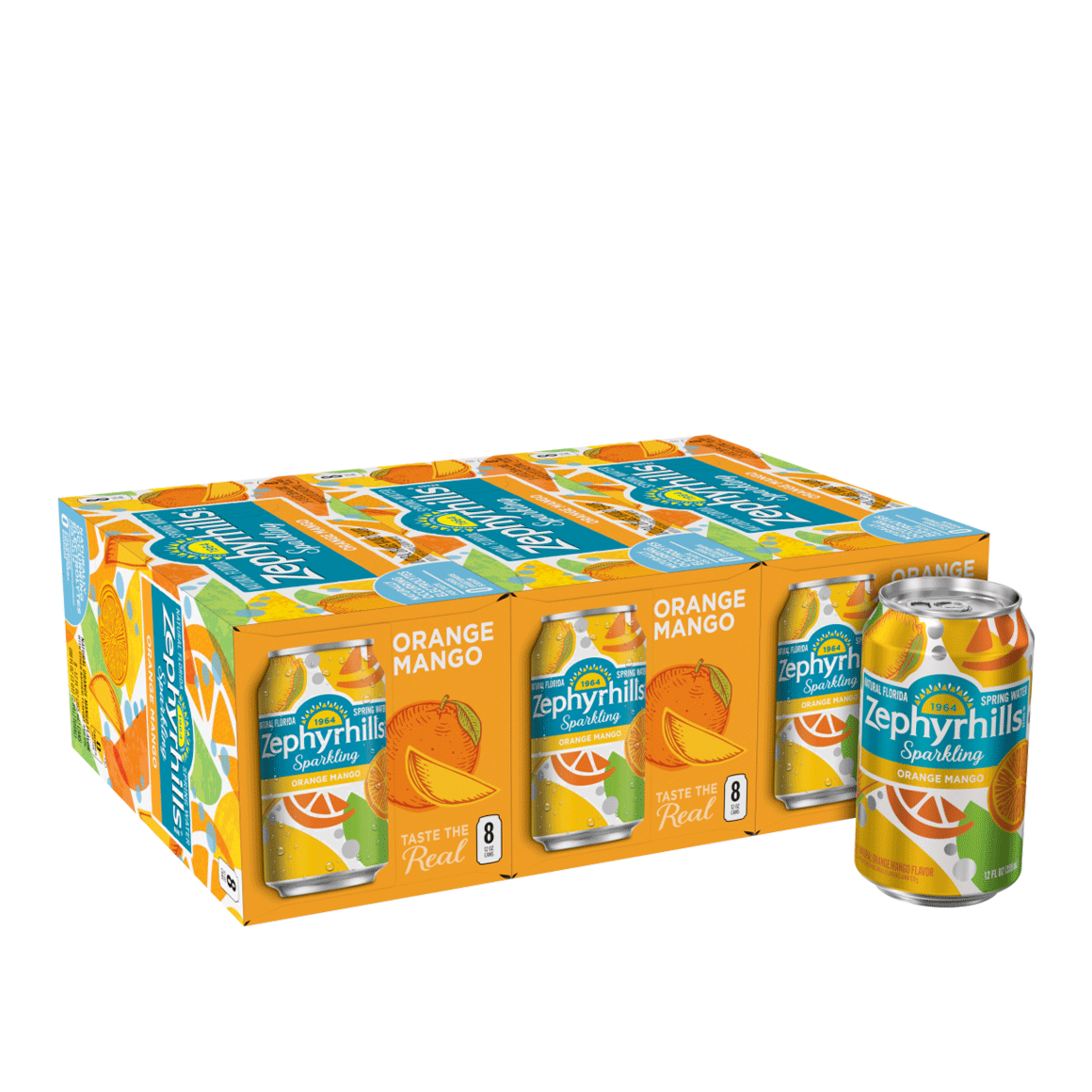 Zephyrhills® Orange Mango Sparkling Water