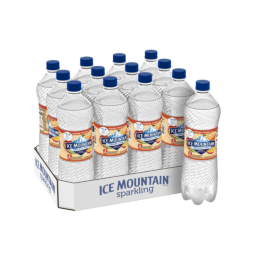 Ice Mountain® Brand Sparkling 100% Natural Spring Water - Orange Mango Ice Mountain® Brand Sparkling 100% Natural Spring Water - Orange Mango