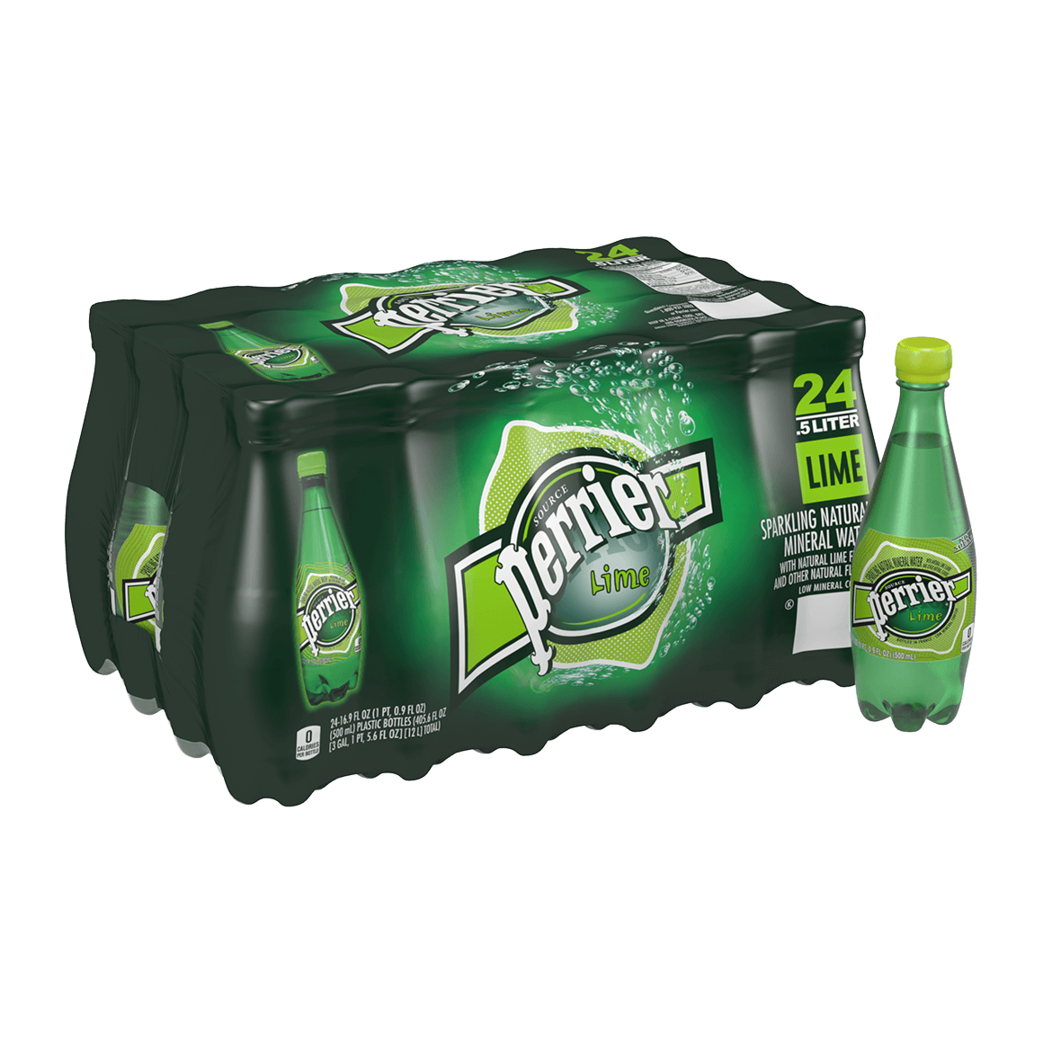 Perrier® Carbonated Mineral Water - Lime