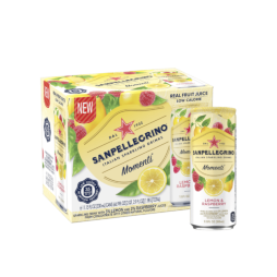 Sanpellegrino® Momenti Sparkling Fruit Beverages - Lemon & Red Raspberry Sanpellegrino® Momenti Sparkling Fruit Beverages - Lemon & Red Raspberry