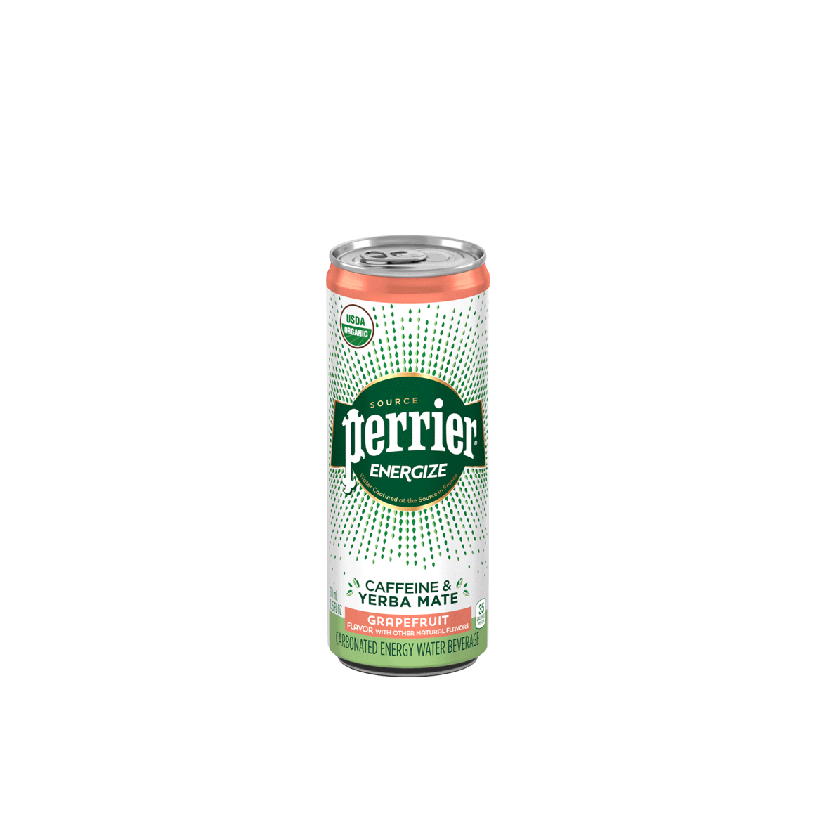 Perrier® Energize Grapefruit Flavored Carbonated Energy Water Image1