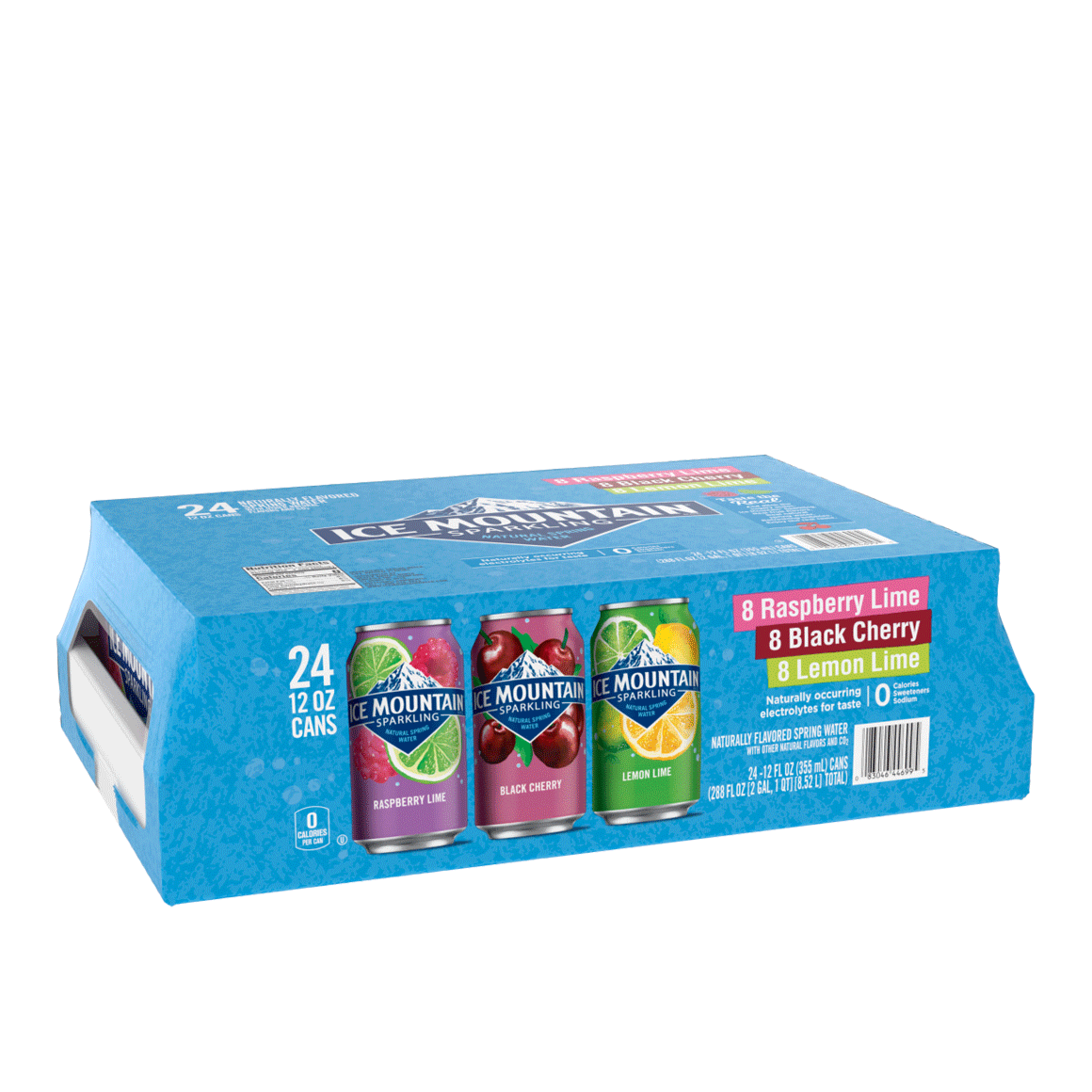 Ice Mountain® Rainbow Flavored Sparkling Water Variety Pack Image1