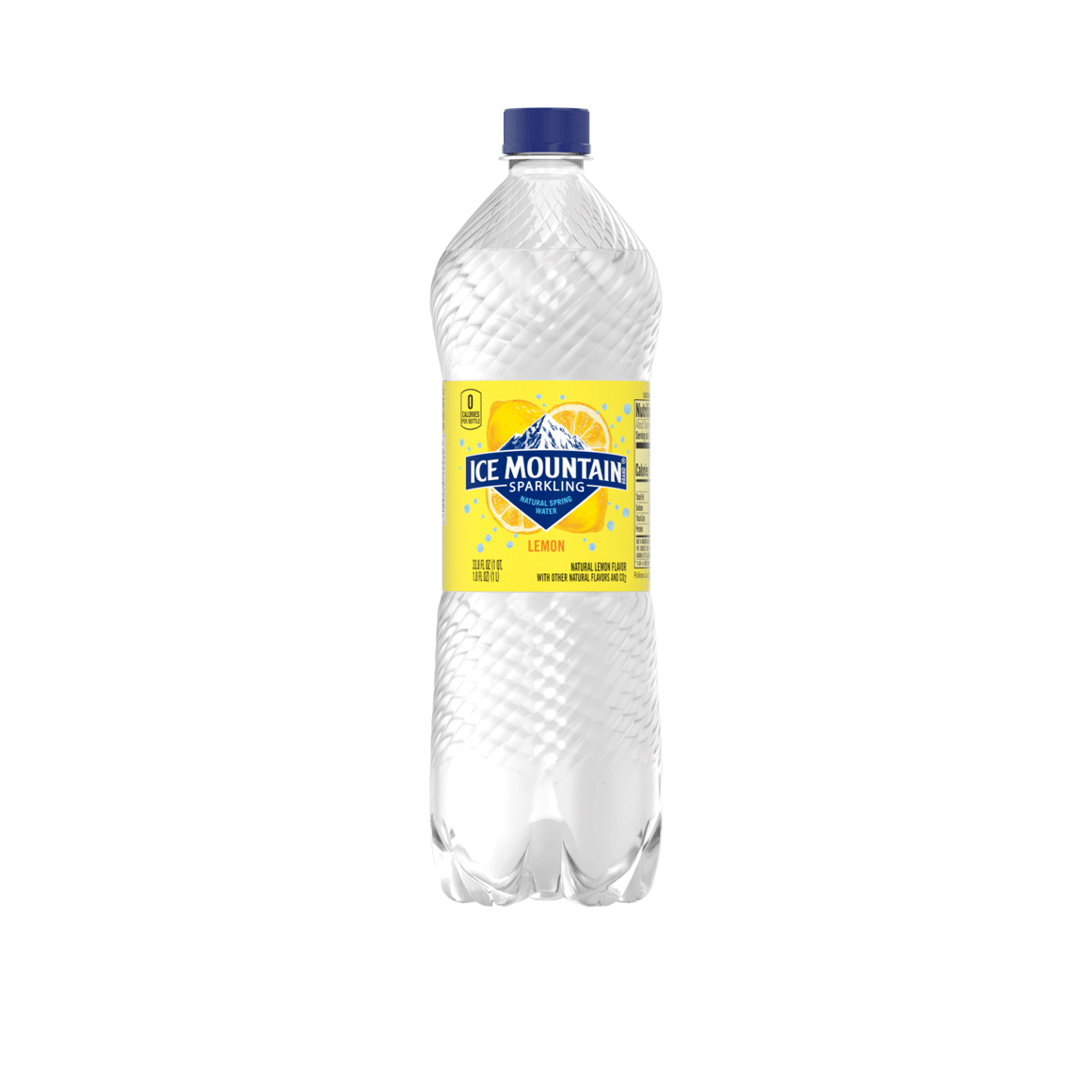 Ice Mountain® Brand Sparkling 100% Natural Spring Water - Lively Lemon Image2