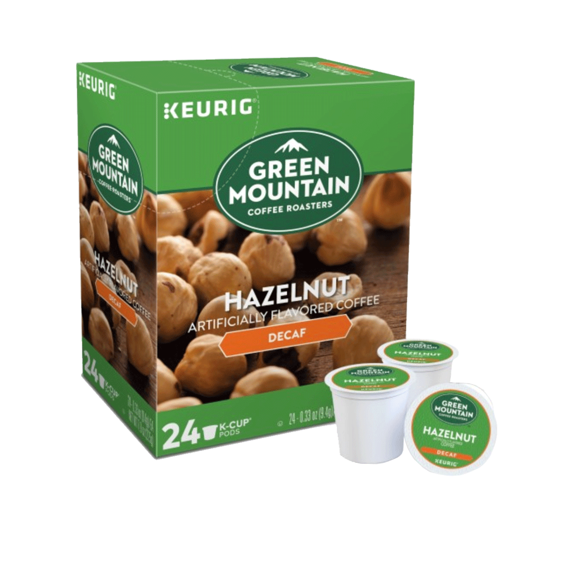 Keurig® Green Mountain Coffee® Decaf Hazelnut K-Cup®