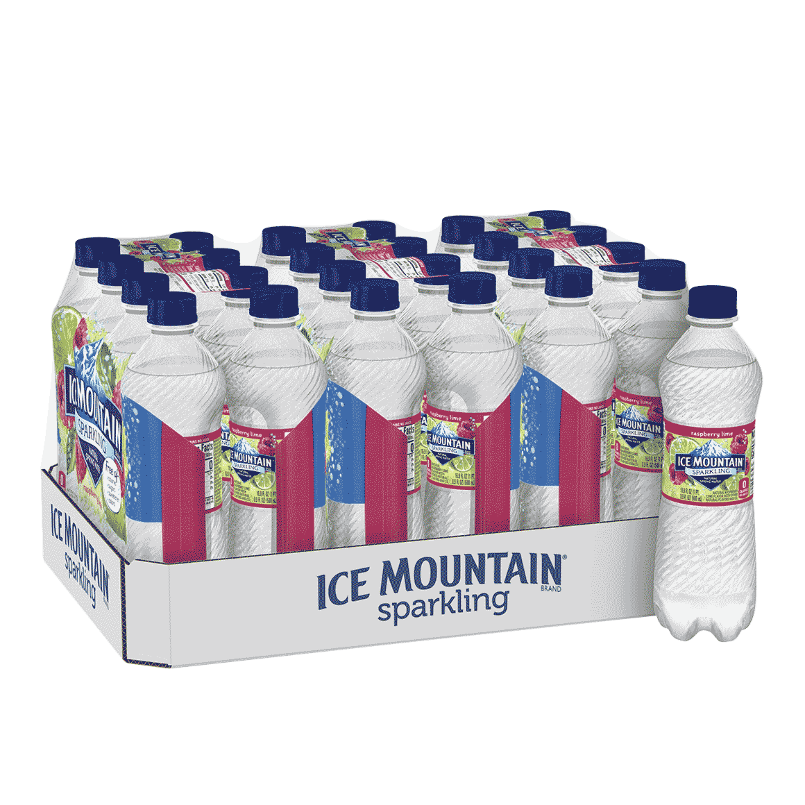 Ice Mountain® Raspberry Lime Sparkling Water 16 oz 24Pack ReadyRefresh