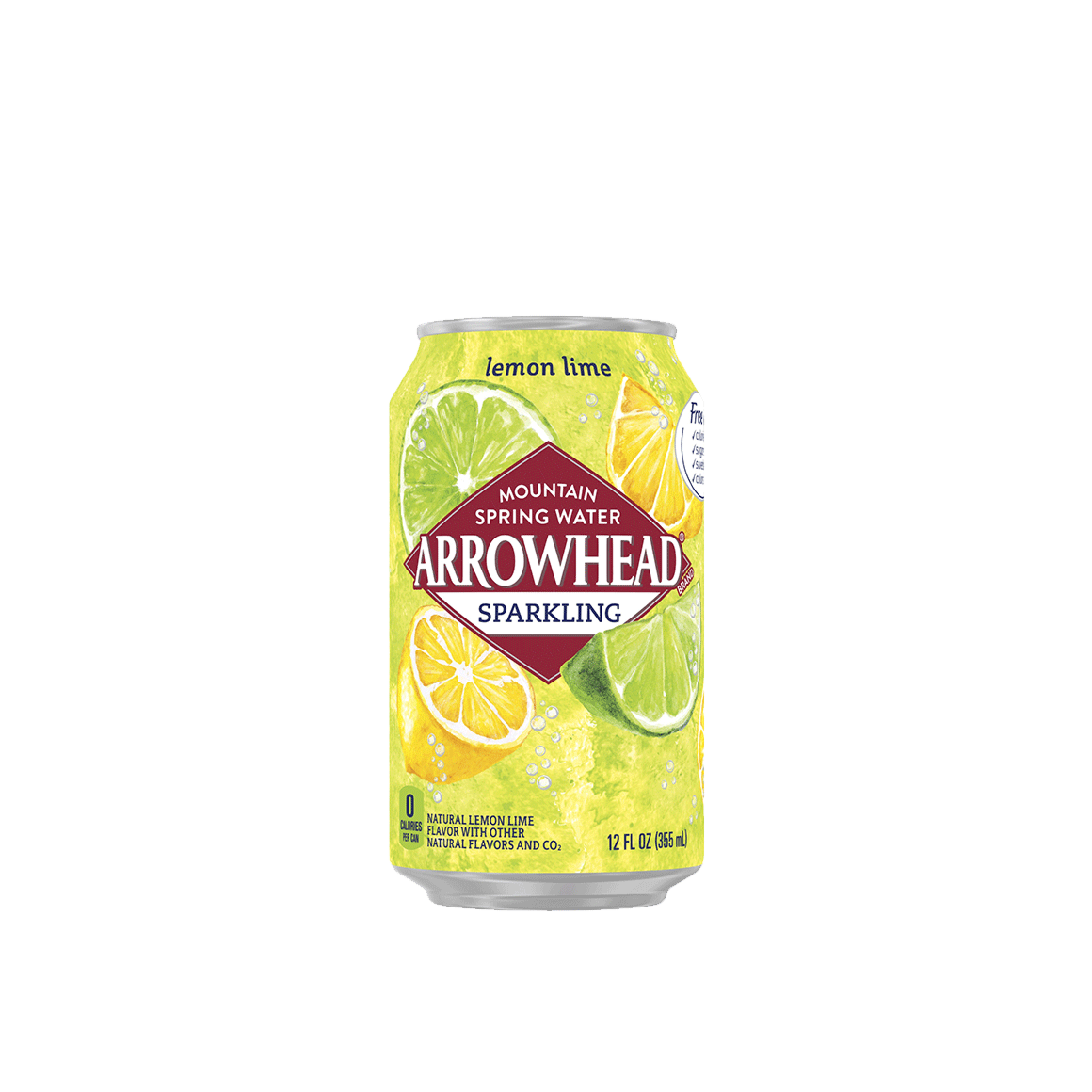 Arrowhead® Brand Sparkling 100% Mountain Spring Water - Lemon Lime Image3
