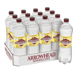 Arrowhead® Brand Sparkling 100% Mountain Spring Water - Lively Lemon Arrowhead® Brand Sparkling 100% Mountain Spring Water - Lively Lemon